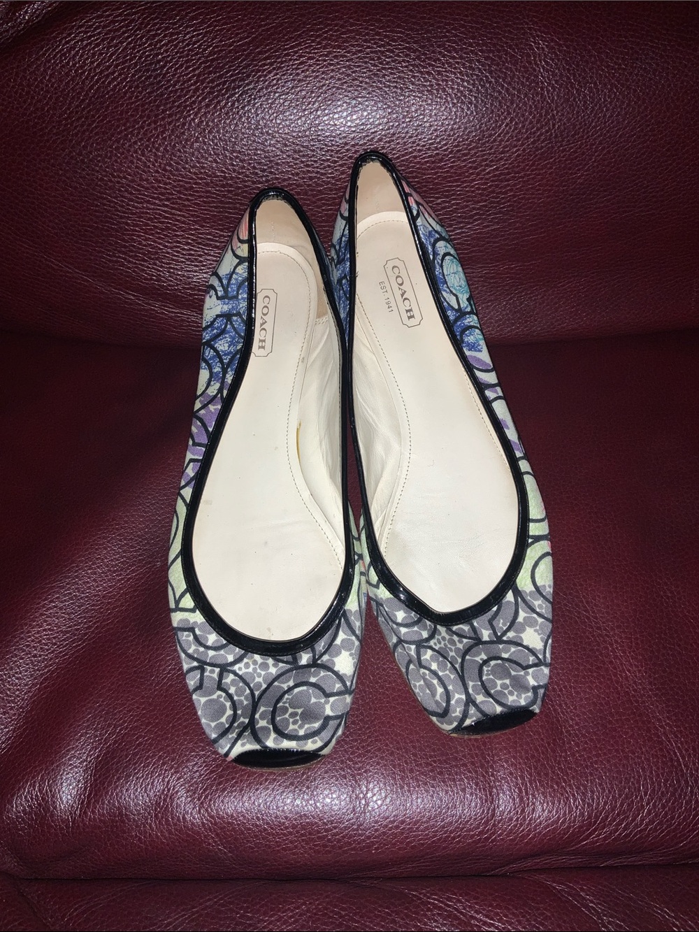 Coach PORTIA Ballet Flats. Casual slip on for everyday activities. Sz.8.5.